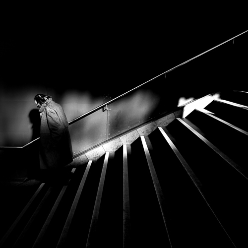 berlin staircase mann mantel light